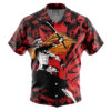 Ichigo Kurosaki Bleach Short Sleeve Hawaiian Shirt FRONT mockup - Bleach UK Store