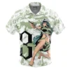 Nel Tu Tres Espada Bleach Short Sleeve Hawaiian Shirt FRONT mockup - Bleach UK Store
