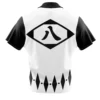 Shunsui Kyoraku Bleach Short Sleeve Hawaiian Shirt BACK mockup - Bleach UK Store