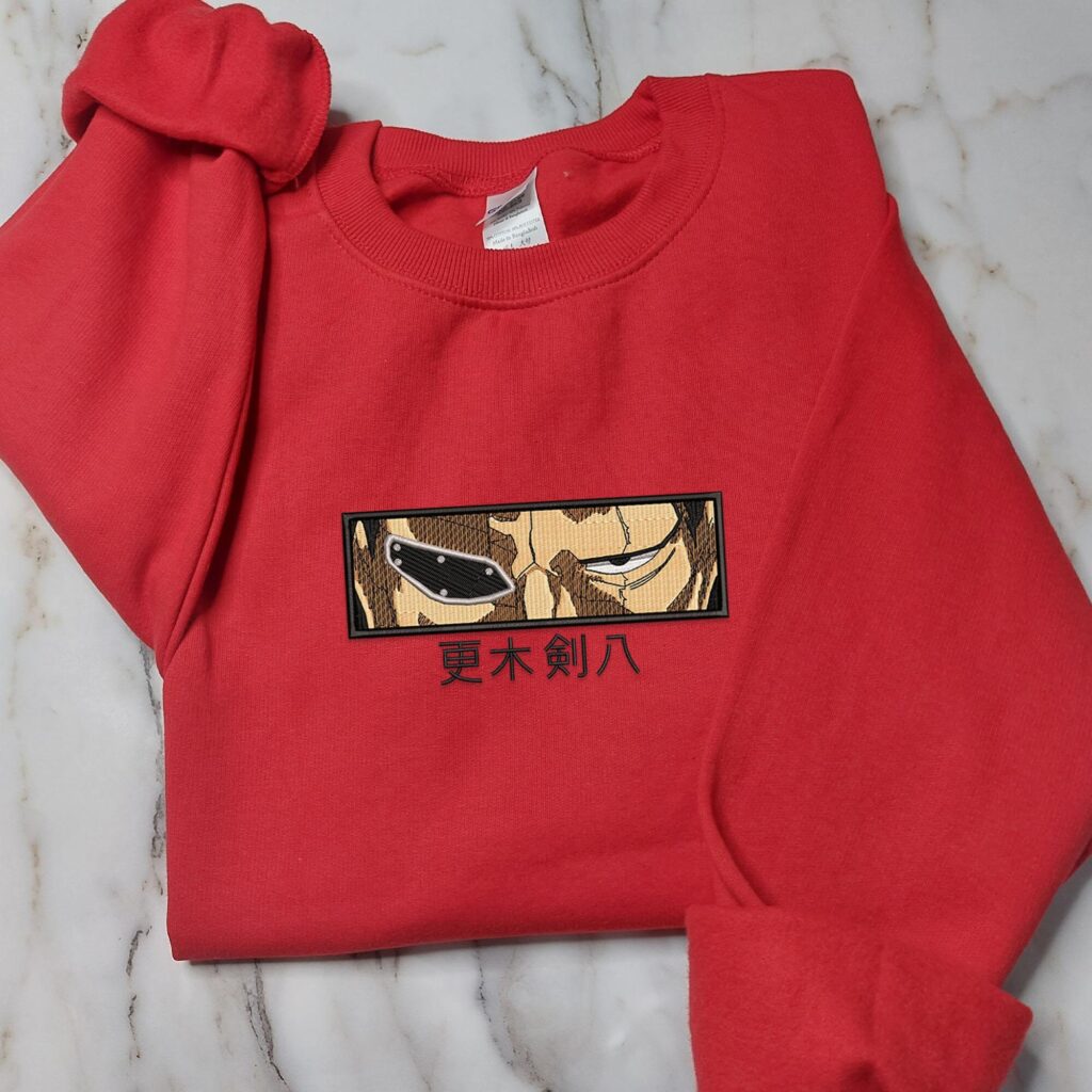 Anime Embroidery Sweater, New Style Embroidered Sweater, Anime Shirt - Image 2