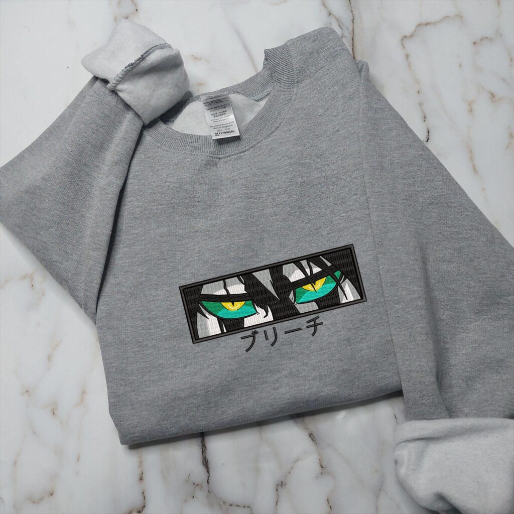 Anime Chart-topper Embroidered Sweater, Anime Shirt, Embroidery Sweater - Image 4