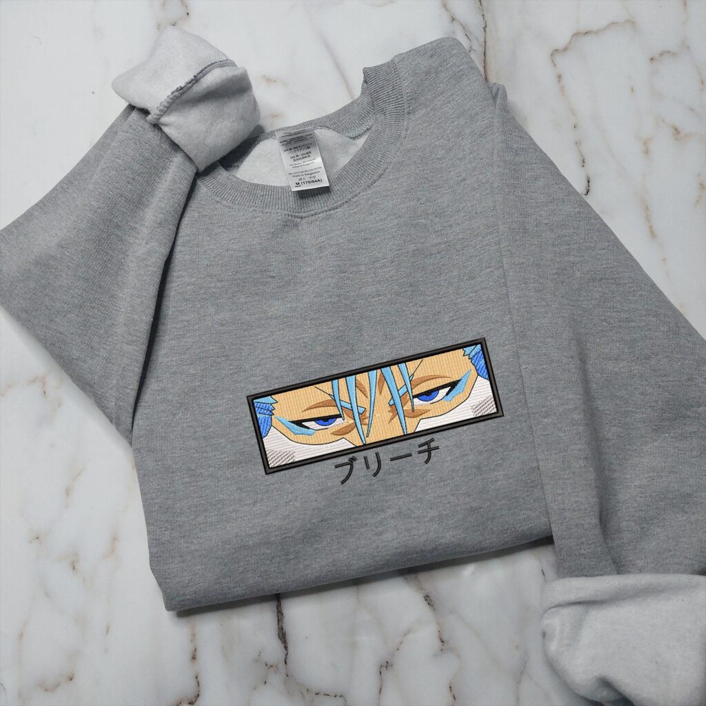 Anime Embroidered Sweater, Anime Shirt, Embroidery Sweatshirt - Image 4