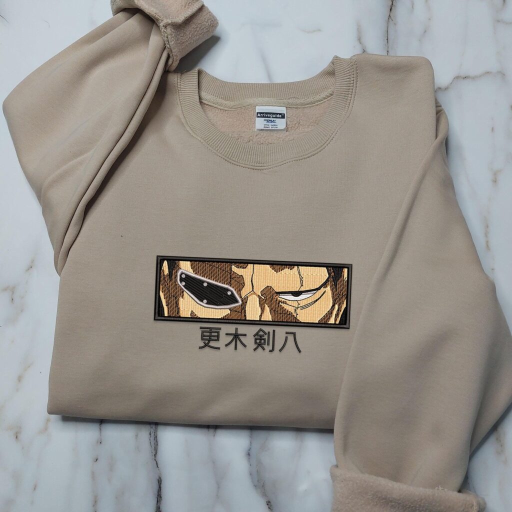 Anime Embroidery Sweater, New Style Embroidered Sweater, Anime Shirt