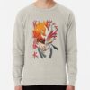 ssrcolightweight sweatshirtmensoatmeal heatherfrontsquare productx1000 bgf8f8f8 29 - Bleach UK Store
